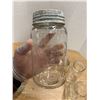 Image 5 : Vintage and antique glass canning and fruit jars.