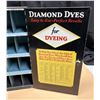 Image 6 : Antique Diamond Dyes metal store countertop display cabinet from the early-to-mid 20th century, prod