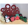 Image 3 : Christmas Décor (Angle Topper, Ribbion, Lights, and Etc)