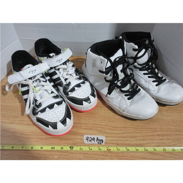 Adidas Men Shoes Size 10 and Hightop Men Shoes Size 10