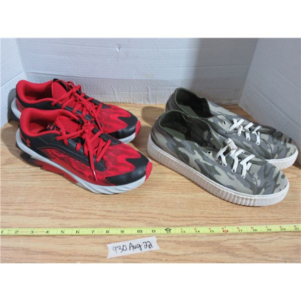 Under Armour Size 6 Youth Shoes and Madden NYC Shoes Size 10