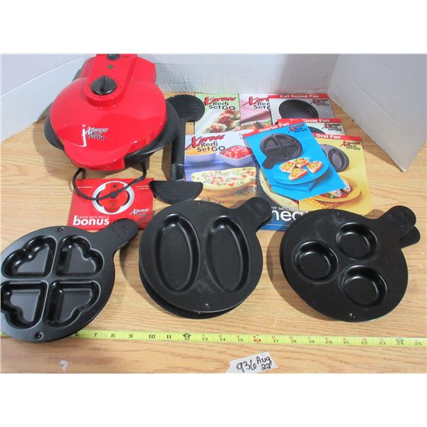 Xpress Redi Set Go With Spatula, Trays, and Recipes