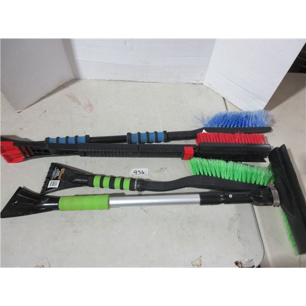 (4) Snow car brushes