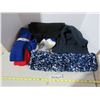 Image 1 : Clothing and winter items(socks, scraf, blanket, and face cover)