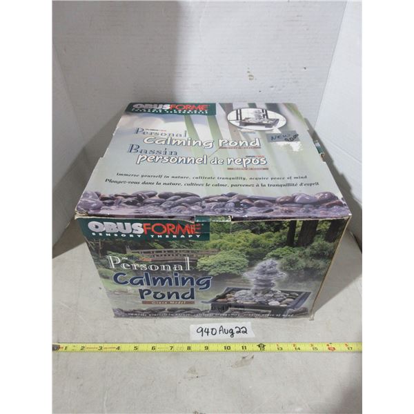 Obusforme personal calming pond in original box