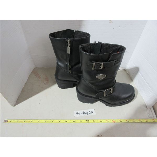 Harley Davidson size 6 boots