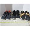 Image 1 : (1) Nike basketball shoes size 6 youth, (1) Nike running shoes (M7.5/ W 9), and (1) Champion mens ru
