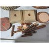 Image 3 : Lot of wood items