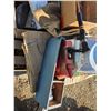 Image 2 : Pallet of misc items, croquet game, books, planer