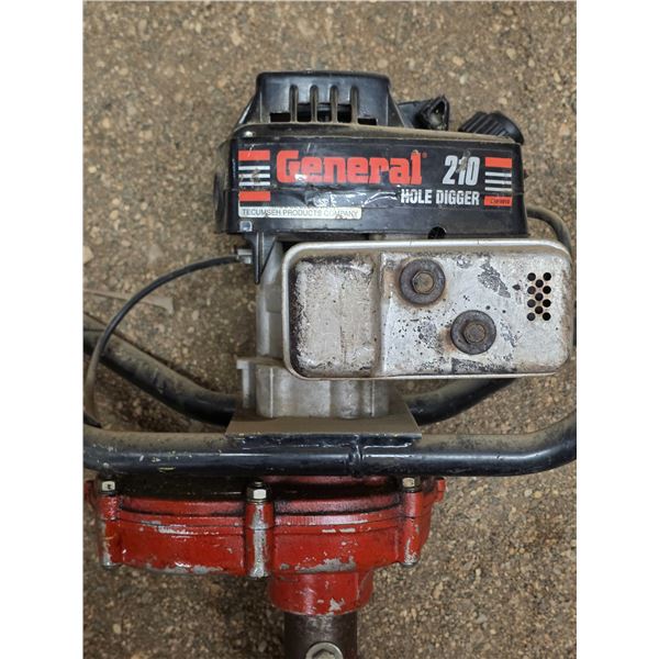 Gas powered auger- untested