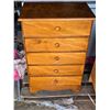 Image 1 : Vintage wooden dresser- 26" by 16" by 38"H