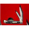 Image 5 : Vintage Schrade Old Timer limited edition 3-piece folding pocket knife set featuring sawcut handles 