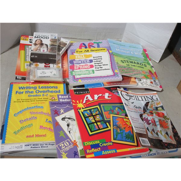 Lot of coloring and activity books