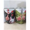Image 3 : (6) Empty Tins