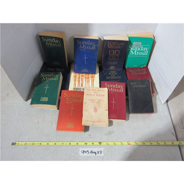 Lot of Bibles