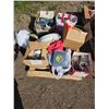 Image 1 : Pallet of misc items- books, cups, christmas lights