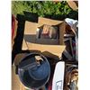 Image 6 : Pallet of misc items- kitchenware, cook books, glassware