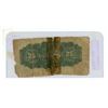 Image 2 : 1900 Canadian 25 Cents Shinplaster. Courtney signature. The first 1900 series. DC-15a. Good. Torn in