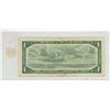 Image 2 : 1954 $1 Replacement Note. Modified Portrait. *B/M Replacement Prefix. Front Position Number 124. Fin