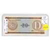 Image 1 : Cuba. ND 20 Pesos. Foreign Exchange Certificate. AU.