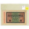 Image 1 : Germany – Weimar Republic. 1923 20,000 Mark Reichbanknote. VF+.