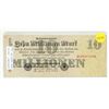 Image 1 : Germany – Weimar Republic. 1923 10 Million Mark Reichsbanknote. EF.