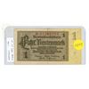 Image 1 : Germany – Nazi Third Reich. 1937 1 Rentenmark Rentenbankschein. VF.