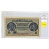 Image 1 : German Occupied Territories during World War II. ND (1940 – 1945) 5 Reichsmark. Eagle and S