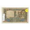 Image 1 : France. 1941 20 Francs. VG with tape.