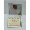 Image 2 : 1955 Shoulder Fold Canadian Small Cent. ICCS certified and graded MS-64 Red.