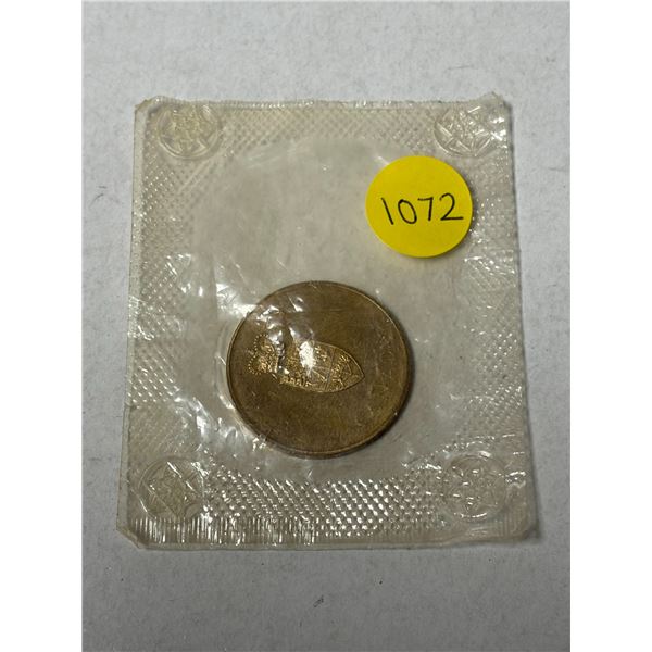 1867 – 1967 Canadian Centennial Medal. Housed in its original plastic. BU.