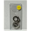 Image 1 : 1967 Canadian Silver 25 Cents Key Chain. Coin is BU.