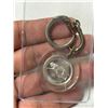 Image 2 : 1967 Canadian Silver 25 Cents Key Chain. Coin is BU.