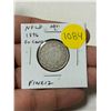 Image 1 : Newfoundland 1896 Silver 20 Cents. Fine-12.