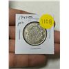 Image 1 : 1947 Maple Leaf Canadian Silver 50 Cents. Key Date. VF30.