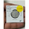 Image 1 : Germany – Nazi Third Reich. 1940B 50 Reichspfennig. Hannover Mint. Eagle and Swastika. VF.