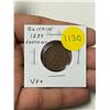 Image 1 : Great Britain. 1884 Farthing. Victoria with young head. VF+.