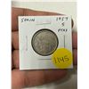 Image 1 : Spain. 1957 5 Pesetas. General Franco. EF.