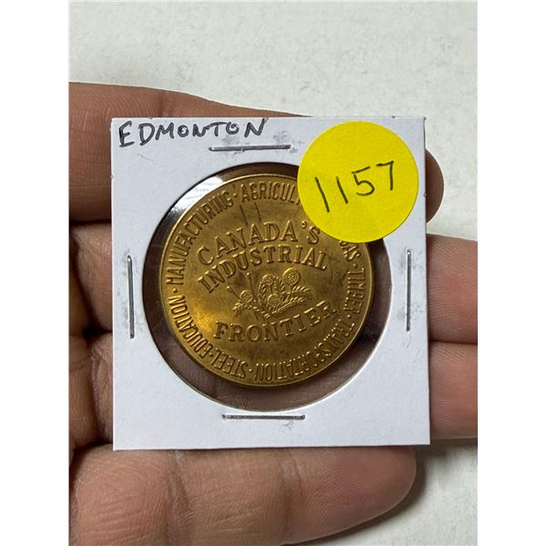 Edmonton: Canada’s Industrial Frontier medal. Uncirculated.