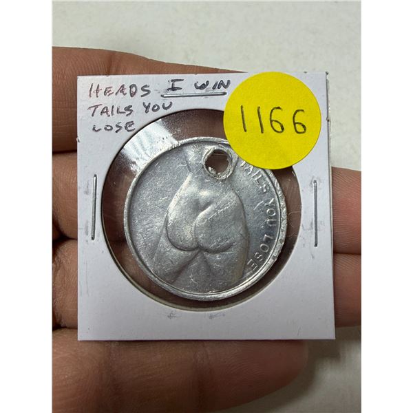 Flipper Coin. Heads I Win, Tails You Lose. Holed.