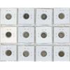 Image 2 : Set of 12 Canadian Silver 5 Cents 1891 – 1920. Coins grade up to F15.
