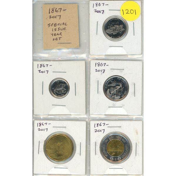 1867 – 2017 Special Issue Year Set.