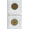 Image 2 : Set of 2 different Saskatchewan Roughriders Beer Tokens.