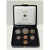 Image 1 : 1971 7-coin Nickel Custom set with 2 Small Cents. The Nickel Dollar commemorates the 100th Anniversa