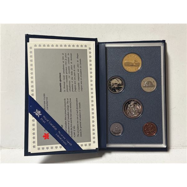 1993 Specimen set. 6-coin set. Housed in its original RCM case.