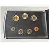 Image 2 : 1999 Specimen set. 7-coin set with polar bear Toonie. Housed in its original RCM case.