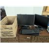 Image 1 : PC monitors, w/ keyboards etc.