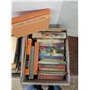 Image 2 : Box of vintage phamphlets, etc, with box of vintage books