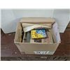 Image 1 : Box of vintage books with some vintage magazines