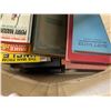 Image 2 : Box of vintage books with some vintage magazines